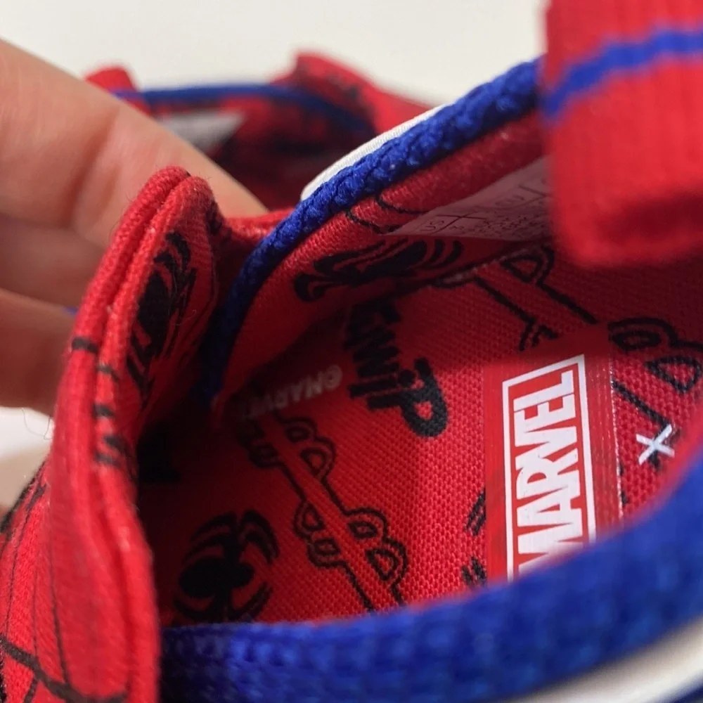 Toms x Marvel Spider-Man Baby Lima Shoes Size T3